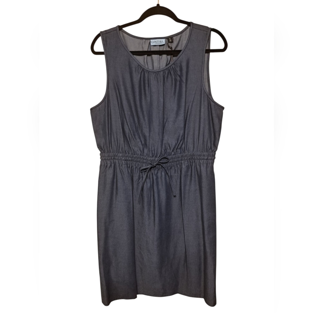 Cynthia Rowley Charcoal Sleeveless Dress
